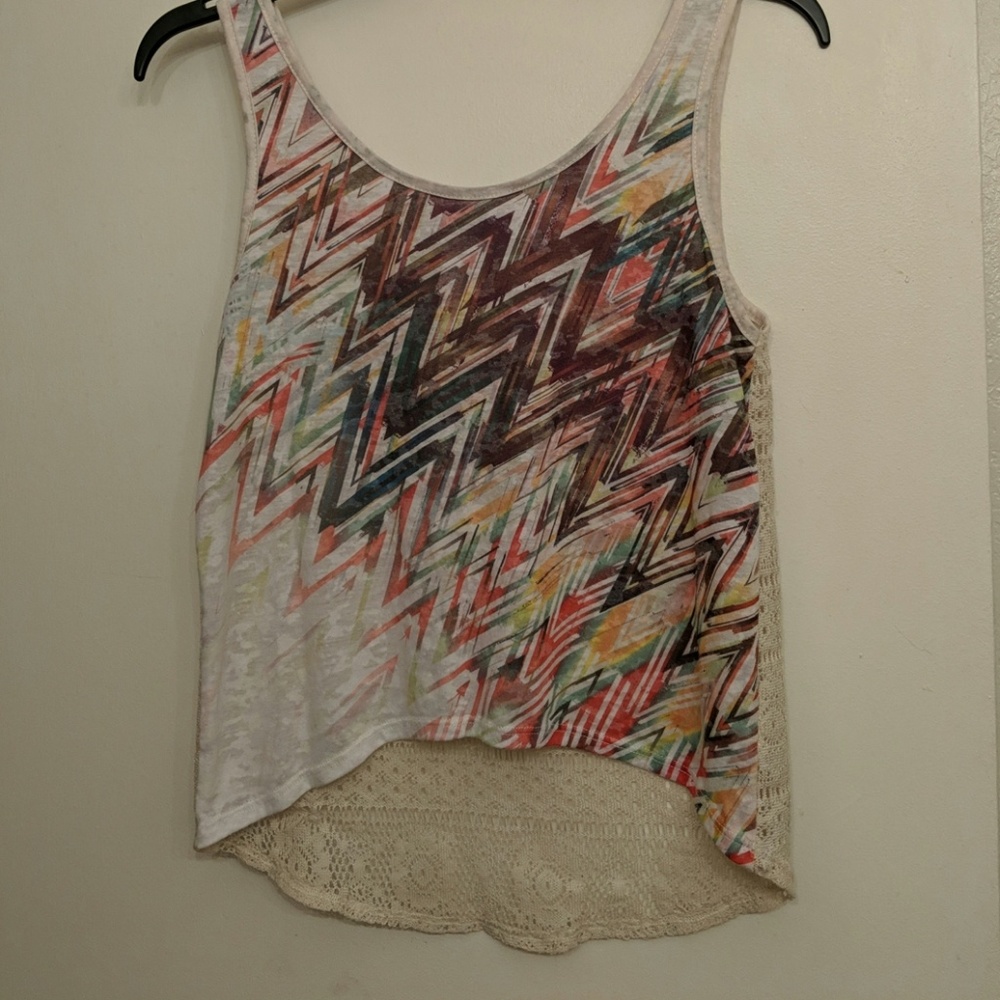 Multi colored tank top